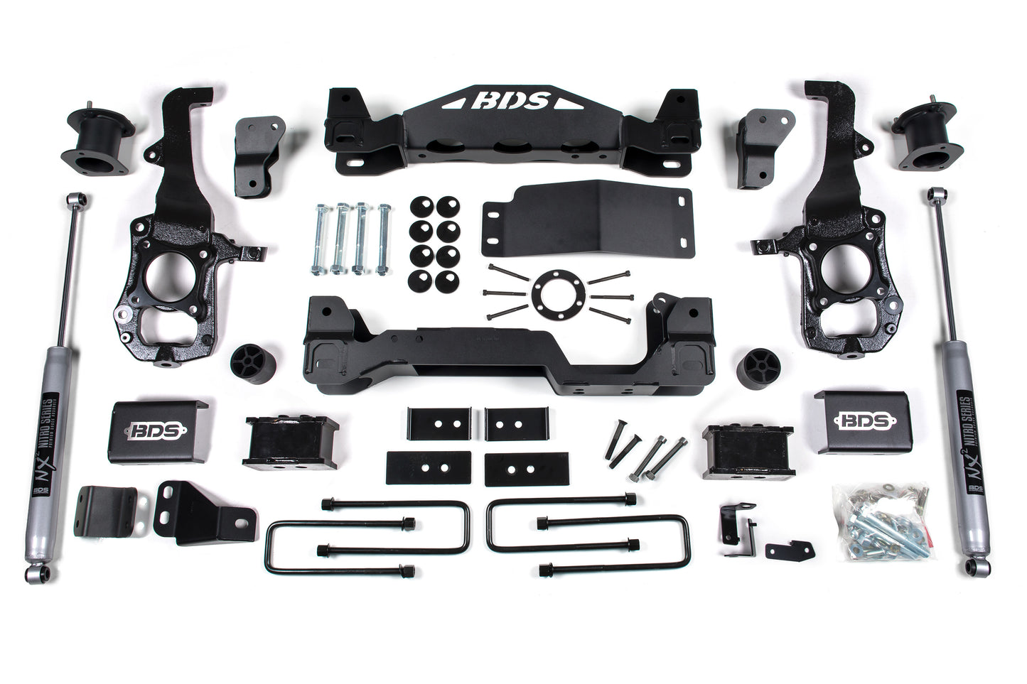 BDS SUSPENSION 6 Inch Lift Kit - Ford F150 (21-24) 4WD BDS1900H