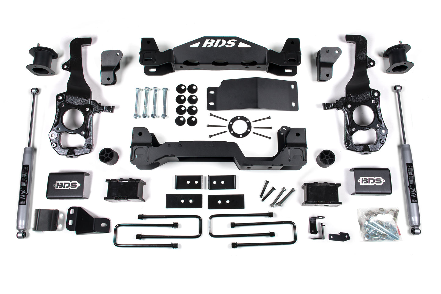 BDS SUSPENSION 4 Inch Lift Kit - Ford F150 (21-24) 4WD BDS1902H