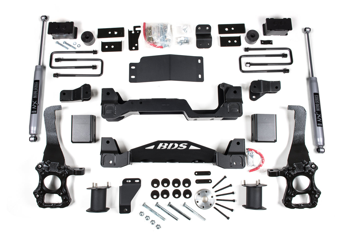 BDS SUSPENSION 4 Inch Lift Kit - Ford F150 (15-20) 4WD BDS1908H