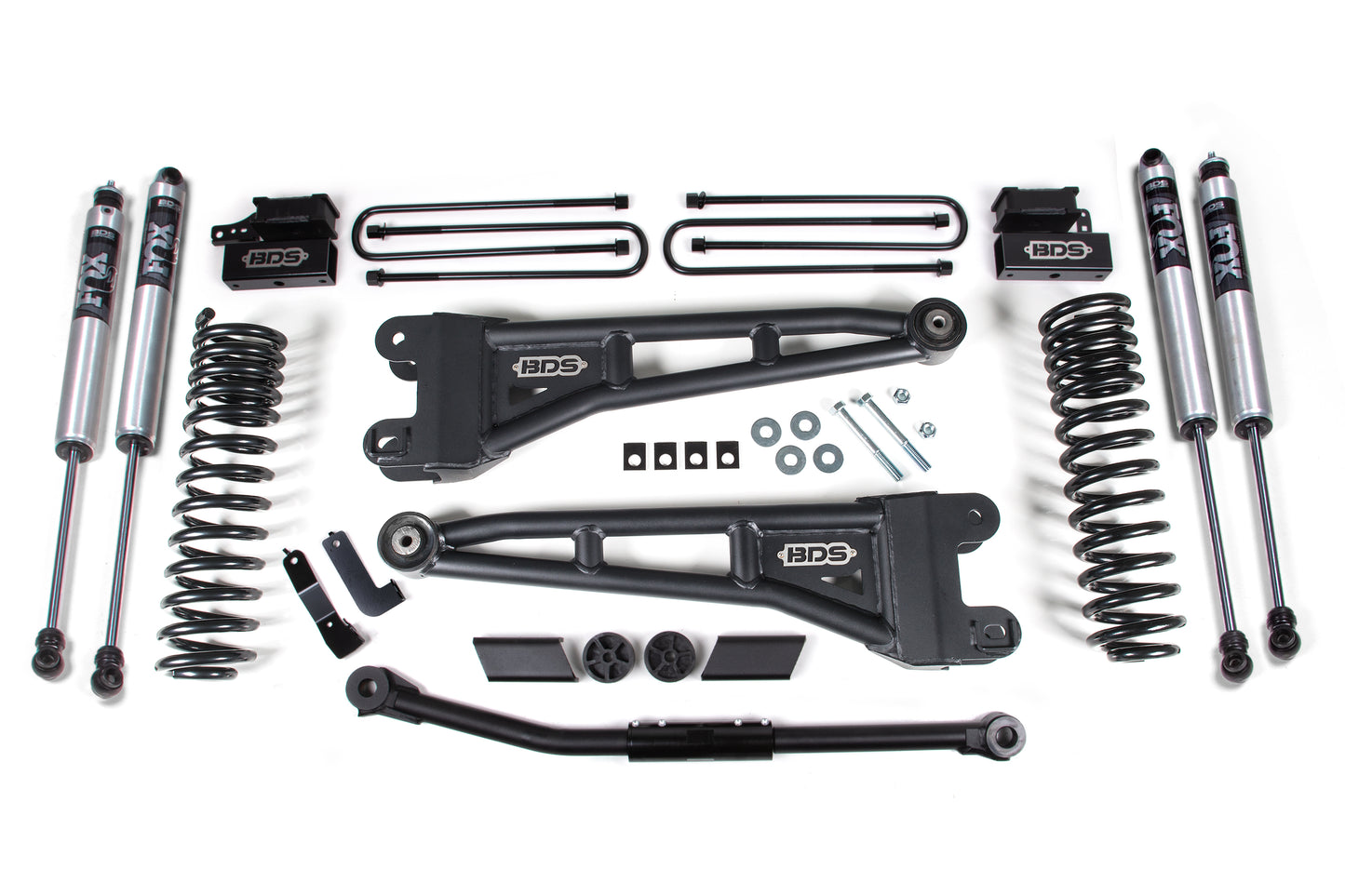 BDS SUSPENSION 2.5 Inch Lift Kit W/ Radius Arm - Ford F450 Super Duty (20-22) 4WD - Diesel & Gas BDS1915FS