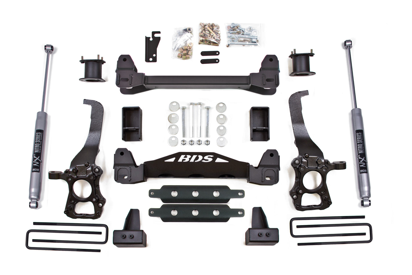 BDS SUSPENSION 6 Inch Lift Kit - Ford F150 (2014) 2WD BDS1916H