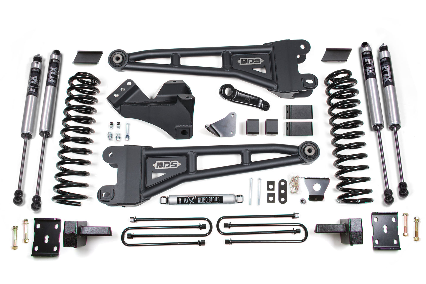 BDS SUSPENSION 6 Inch Lift Kit W/ Radius Arm - Ford F250/F350 Super Duty (08-10) 4WD - Gas BDS1957FS