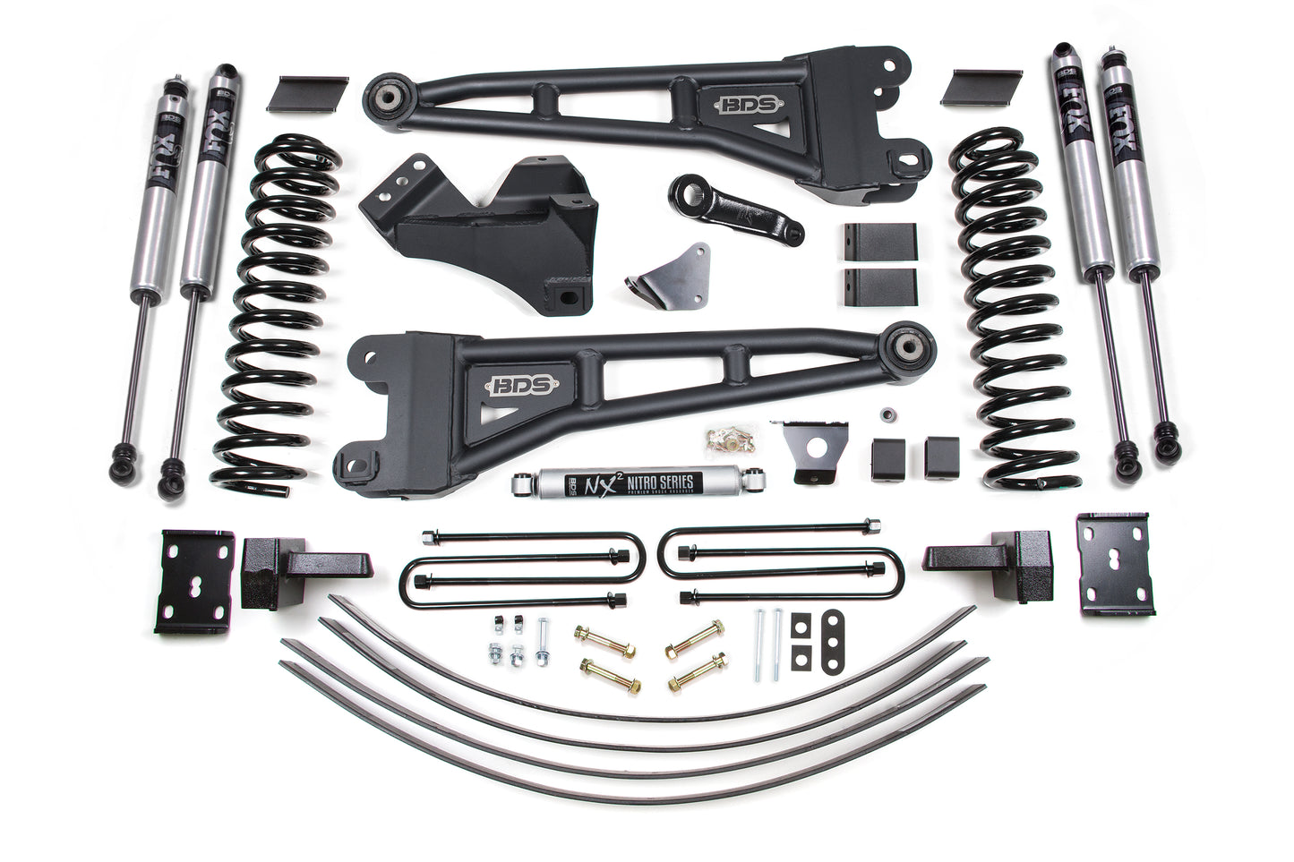 BDS SUSPENSION 6 Inch Lift Kit W/ Radius Arm - Ford F250/F350 Super Duty (05-07) 4WD - Gas BDS1951FS