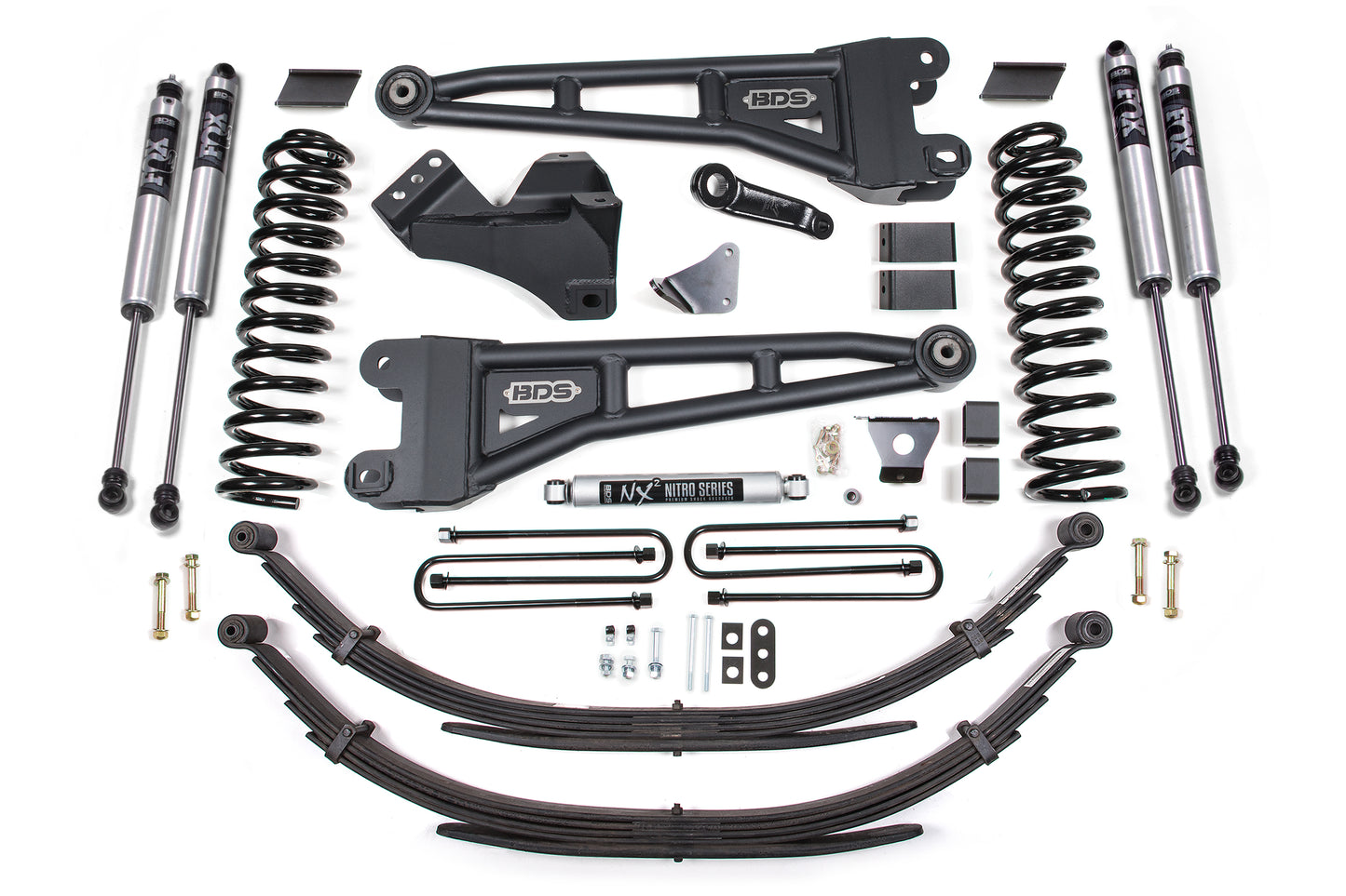 BDS SUSPENSION 6 Inch Lift Kit W/ Radius Arm - Ford F250/F350 Super Duty (08-10) 4WD - Diesel BDS1955FS