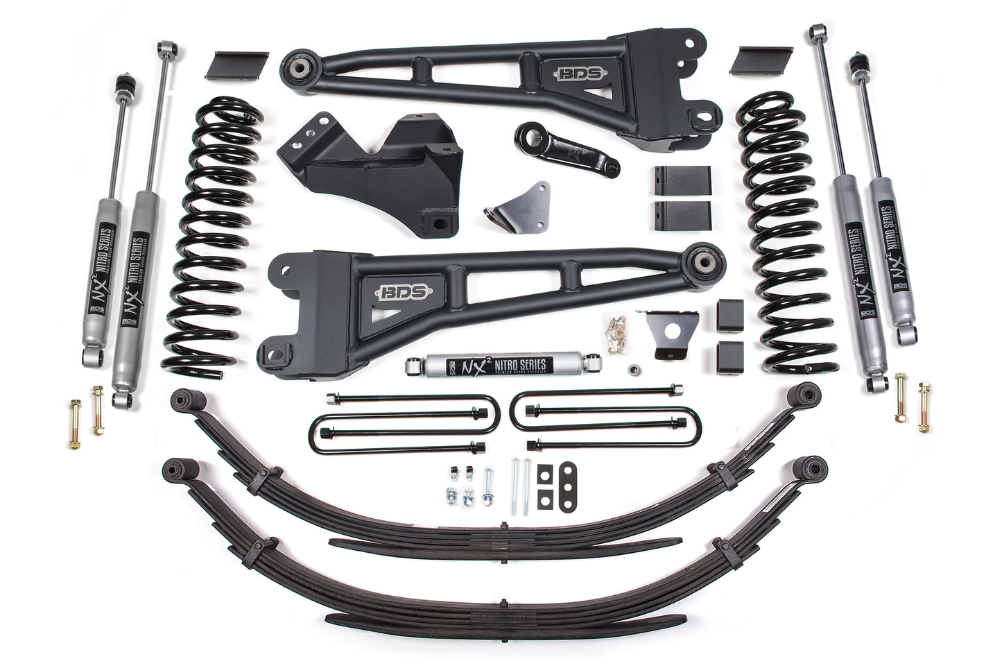 BDS SUSPENSION 6 Inch Lift Kit W/ Radius Arm - Ford F250/F350 Super Duty (05-07) 4WD - Diesel BDS1947H