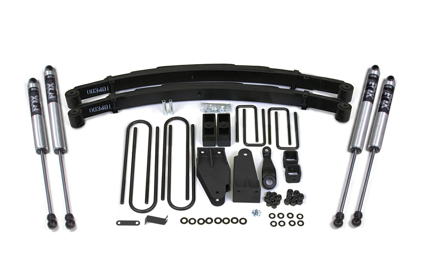 BDS SUSPENSION 4 Inch Lift Kit - Ford F250 TTB (87-96) 4WD BDS306FS