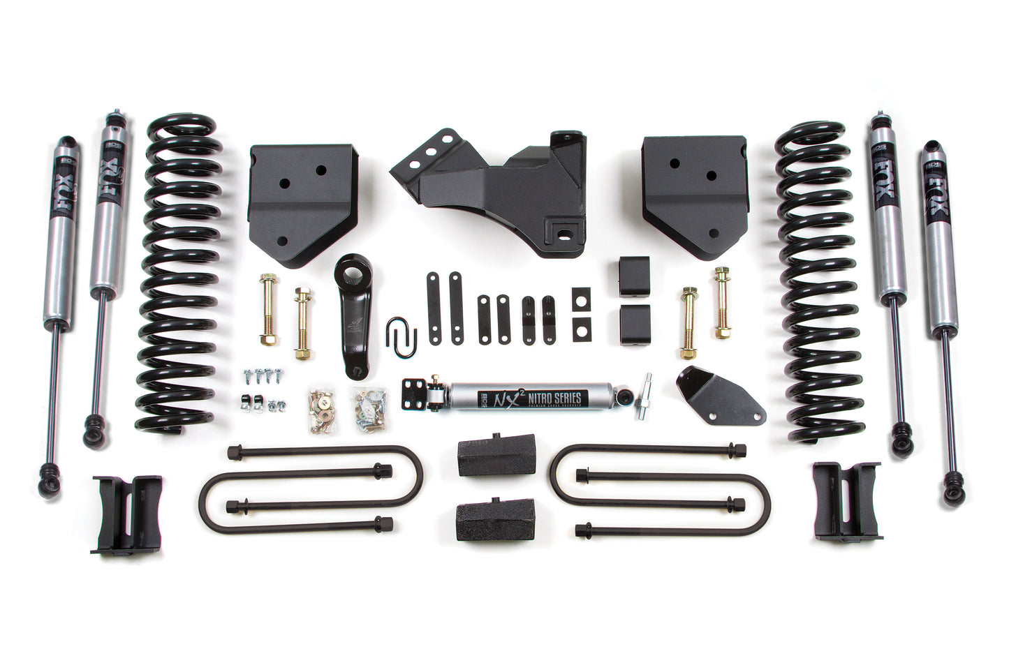 BDS SUSPENSION 4 Inch Lift Kit - Ford F250/F350 Super Duty (05-07) 4WD - Diesel BDS343FS