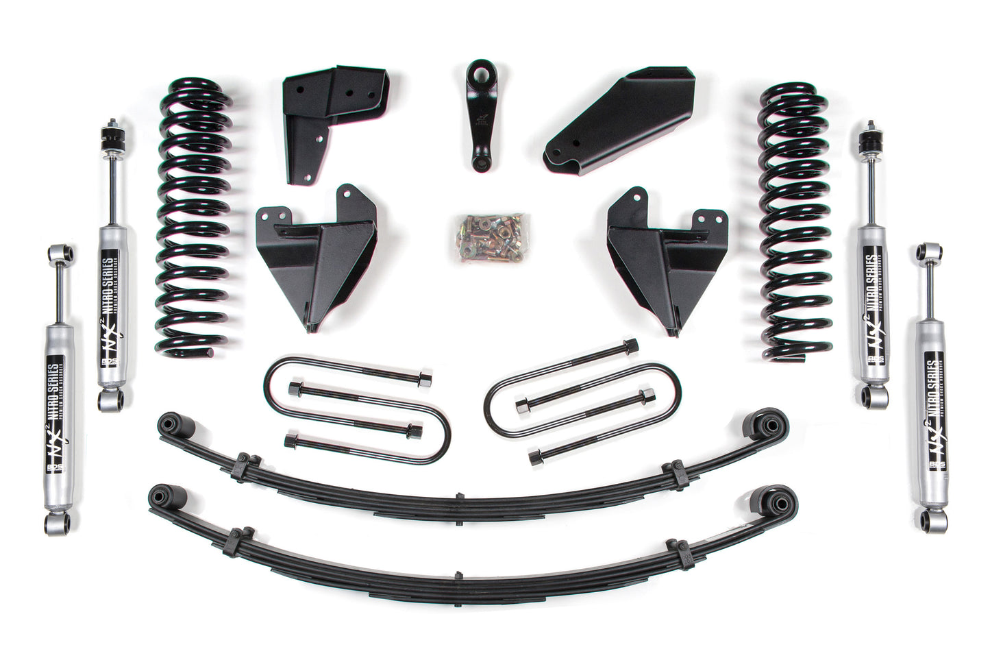 BDS SUSPENSION 6 Inch Lift Kit - Ford F100/F150 (80-96) 4WD BDS511H