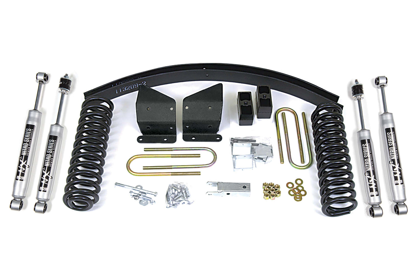 BDS SUSPENSION 4 Inch Lift Kit - Ford F100/F150 (73-76) 4WD BDS373H