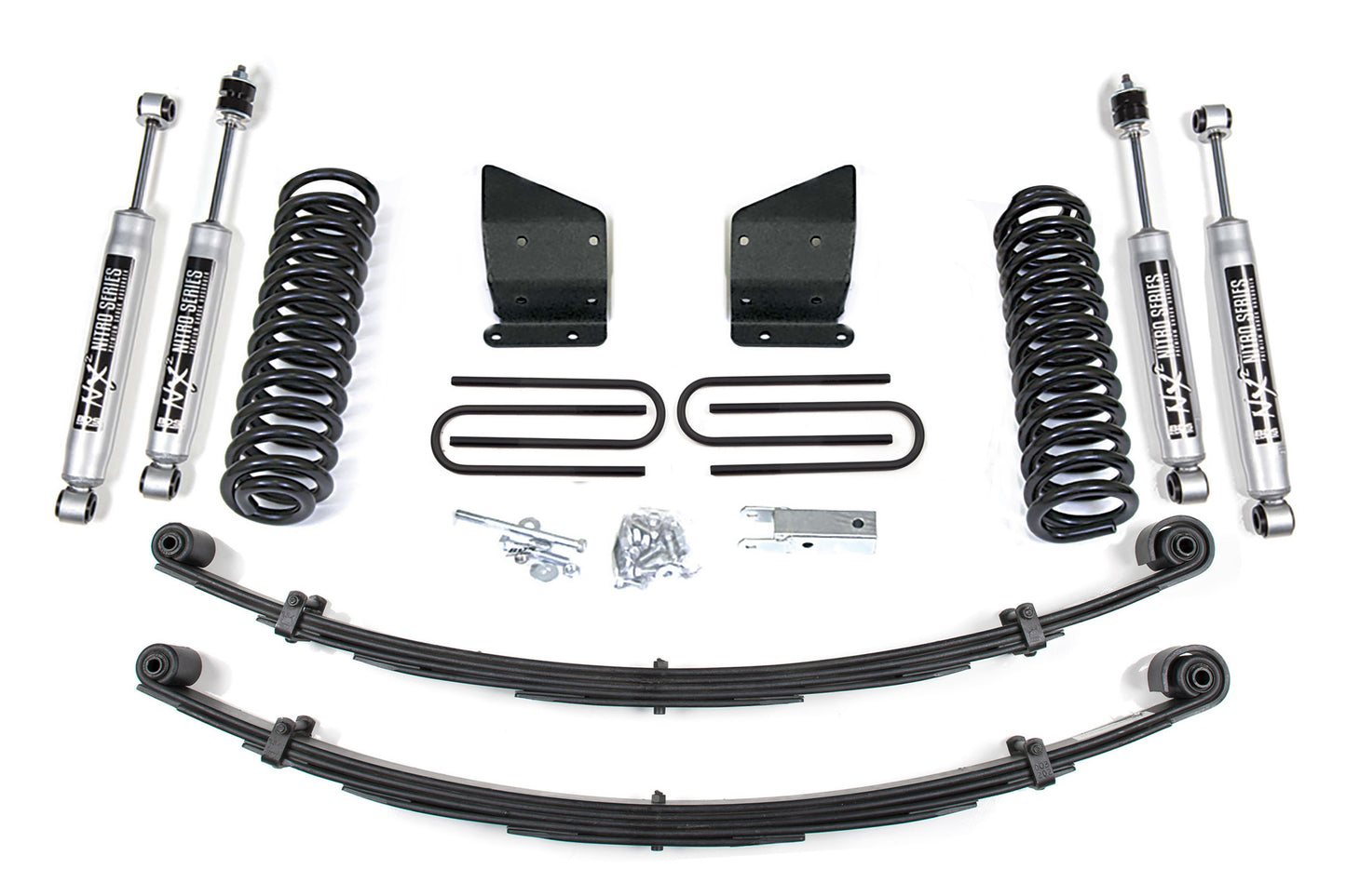 BDS SUSPENSION 4 Inch Lift Kit - Ford F100/F150 (73-76) 4WD BDS374H