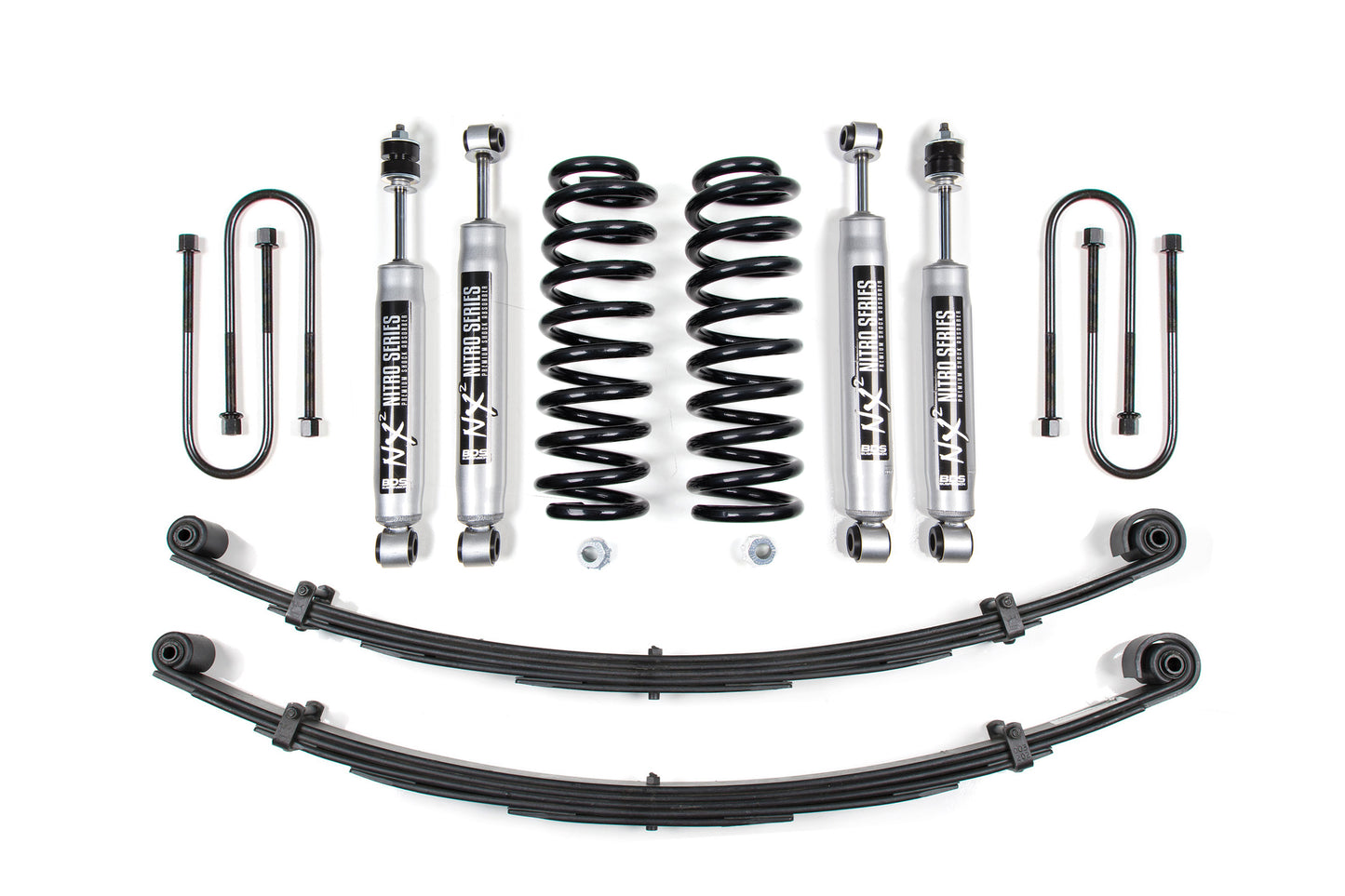 BDS SUSPENSION 2 Inch Leveling Kit - Ford F150/Bronco (80-96) 4WD BDS383H