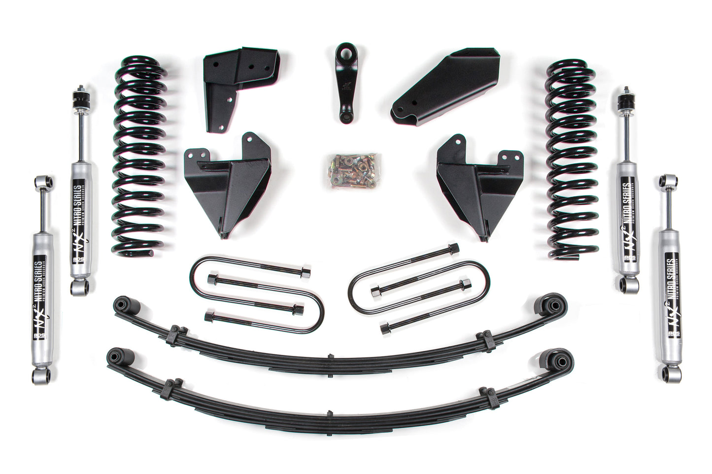 BDS SUSPENSION 4 Inch Lift Kit - Ford F100/F150 (80-96) 4WD BDS505H
