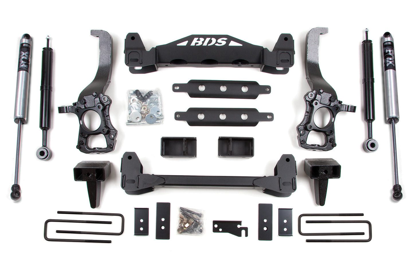 BDS SUSPENSION 6 Inch Lift Kit - Ford F150 (2014) 2WD BDS1505FS