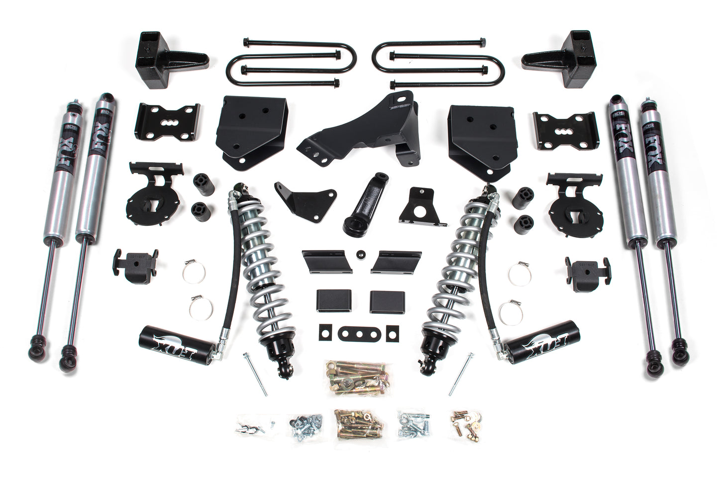BDS SUSPENSION 4 Inch Lift Kit - FOX 2.5 Coil-Over Conversion - Ford F250/F350 Super Duty (11-16) 4WD - Diesel BDS588F