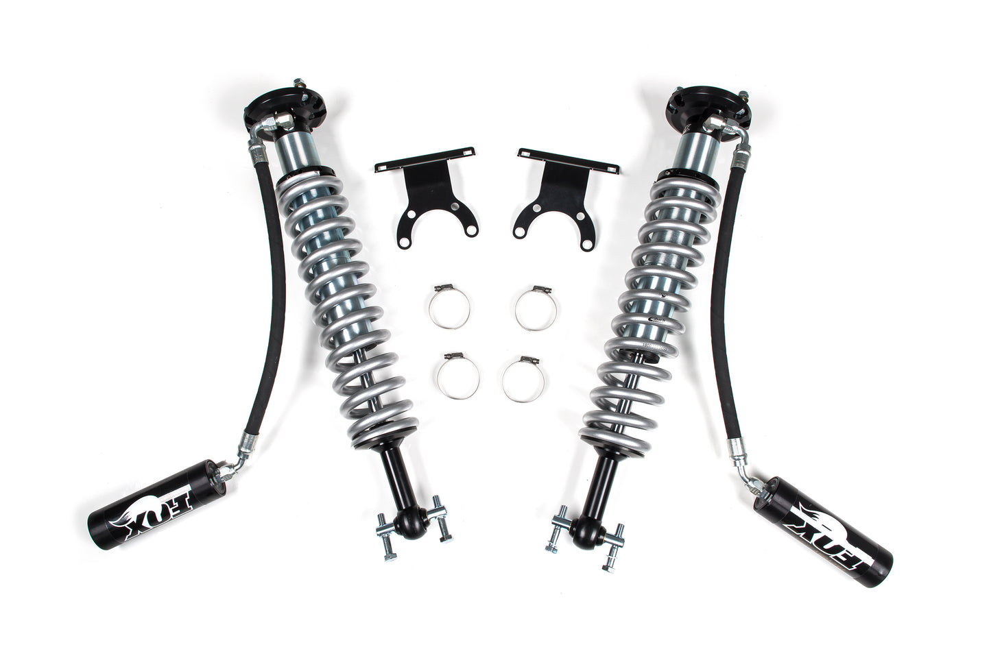 BDS SUSPENSION FOX 2.5 Coil-Over Shocks W/ Reservoir - 4 Inch Lift - Factory Series - Ford F150 (14-22) FOX88302134
