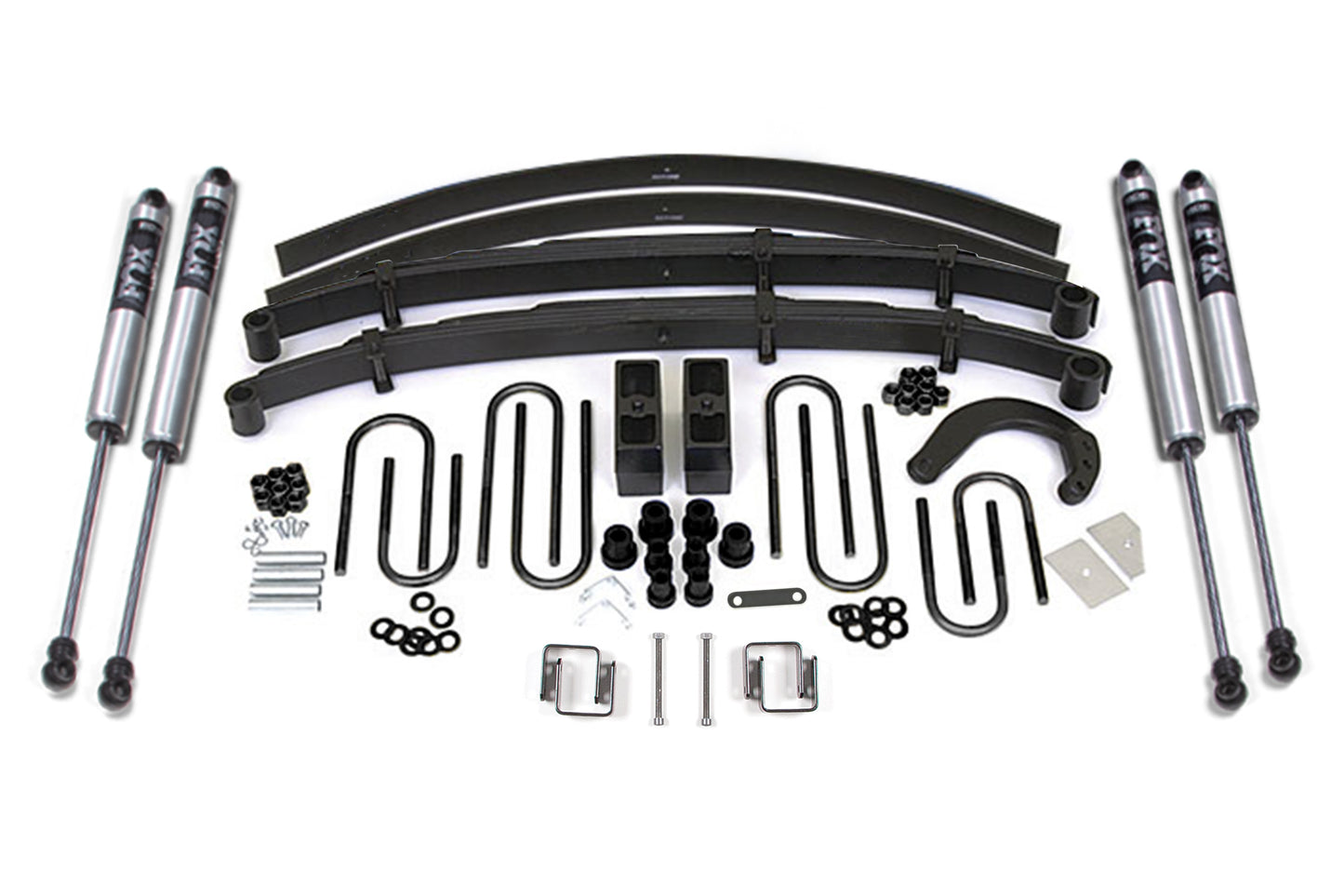 BDS SUSPENSION 4 Inch Lift Kit - Chevy/GMC 3/4 Ton Truck/Suburban (73-76) 4WD BDS112FS
