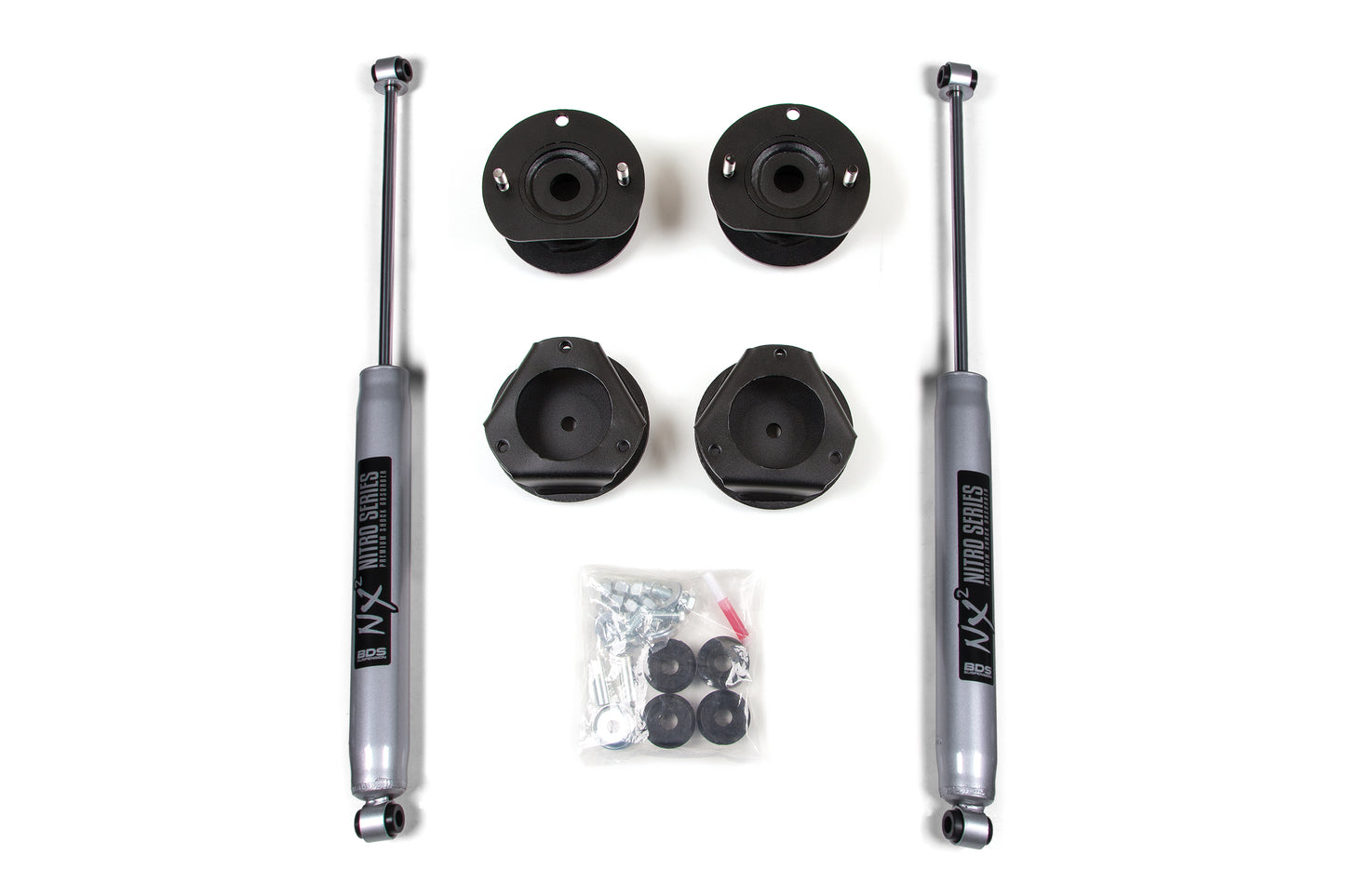 BDS SUSPENSION 2 Inch Lift Kit - Chevy Trailblazer Or GMC Envoy (02-09) BDS168H