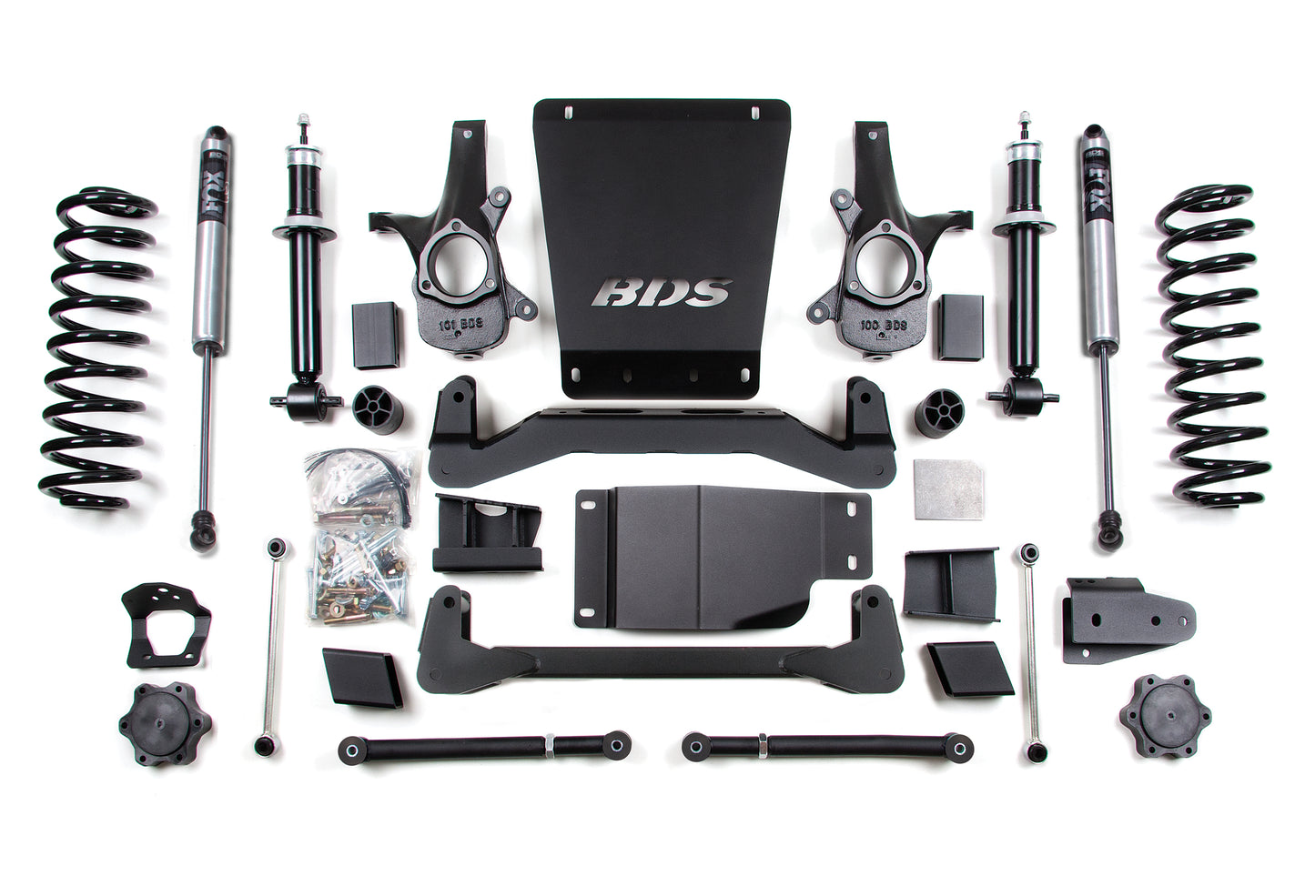 BDS SUSPENSION 6 Inch Lift Kit - Chevy/GMC Avalanche- Surburban- Tahoe- Or Yukon 1500 (07-14) 4WD BDS178FS
