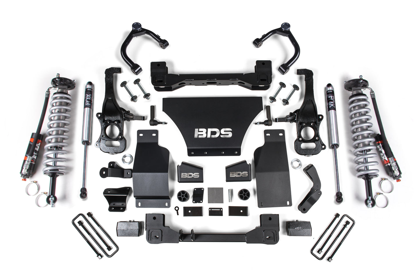 BDS SUSPENSION 4 Inch Lift Kit - FOX 2.5 Coil-Over - Chevy Silverado Or GMC Sierra 1500 (19-22) 4WD - Gas BDS1800FDSC