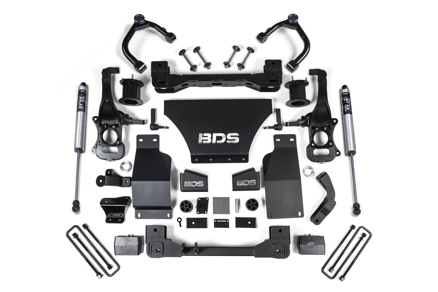 BDS SUSPENSION 4 Inch Lift Kit - Chevy Silverado Or GMC Sierra 1500 (19-24) 4WD - Gas BDS1800FS