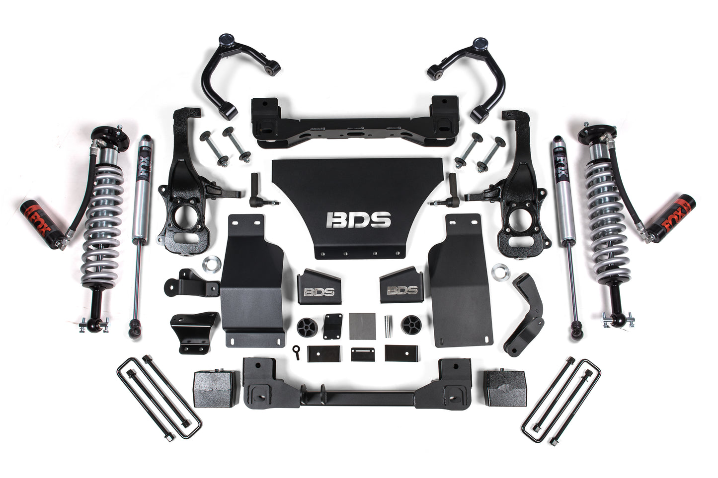 BDS SUSPENSION 4 Inch Lift Kit - FOX 2.5 Coil-Over - Chevy Trail Boss Or GMC AT4 1500 (19-22) 4WD - Gas BDS1805F