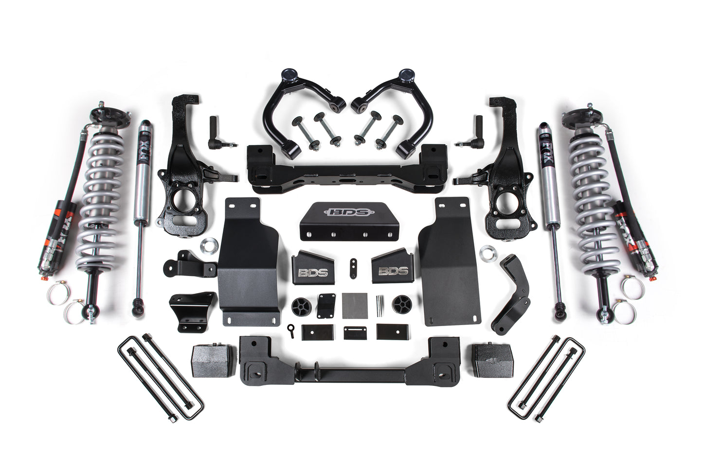 BDS SUSPENSION 6 Inch Lift Kit - FOX 2.5 Performance Elite Coil-Over - Chevy Silverado Or GMC Sierra 1500 (19-24) 4WD - Diesel BDS1803FPE