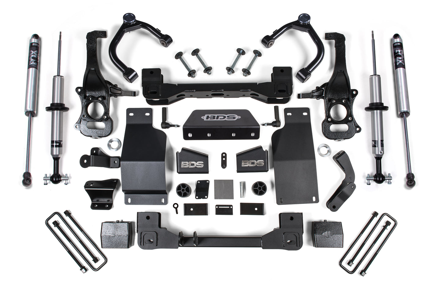 BDS SUSPENSION 6 Inch Lift Kit - Chevy Silverado Or GMC Sierra 1500 (19-24) 4WD - Diesel BDS1803FSR