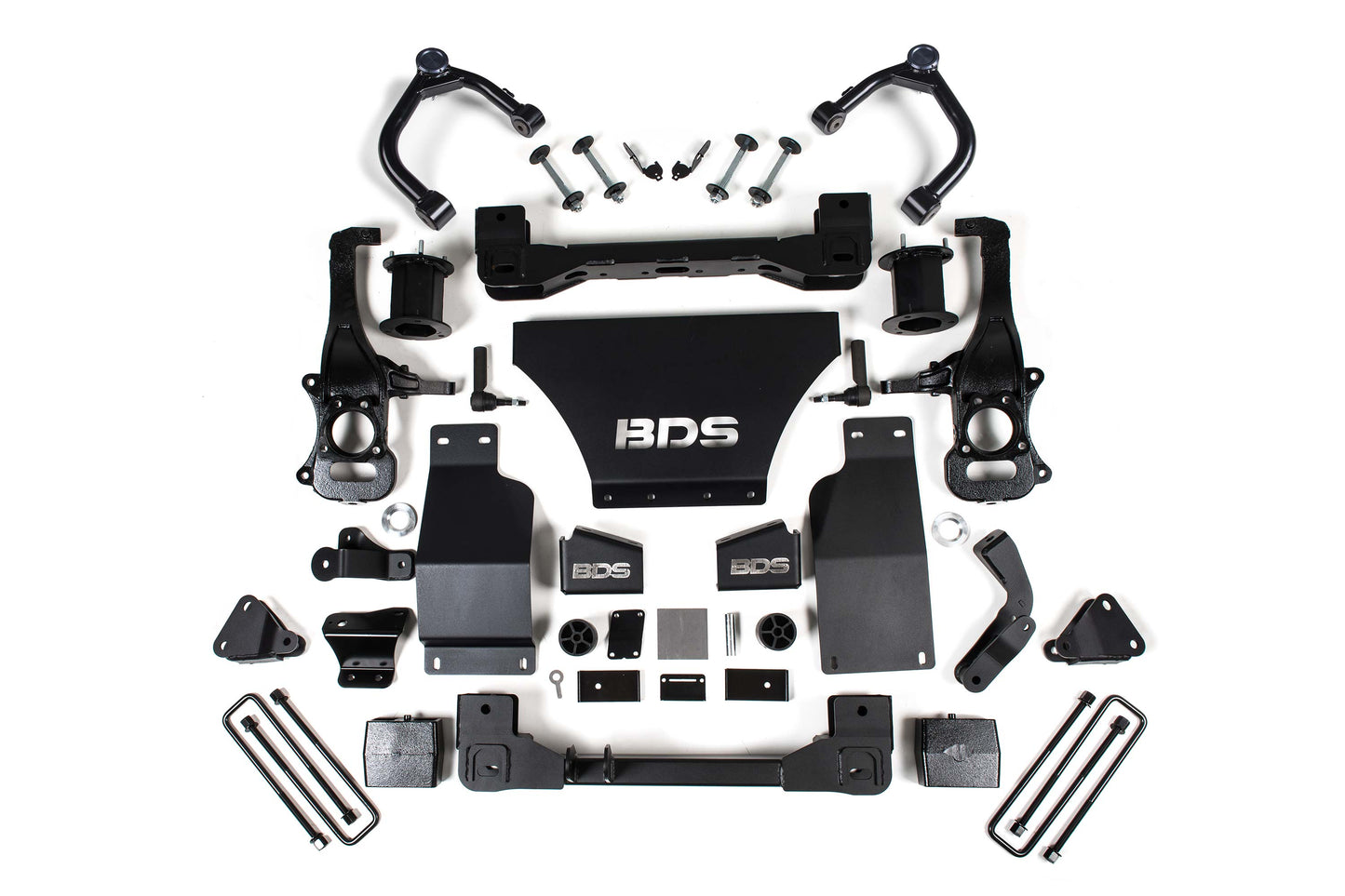 BDS SUSPENSION 6 Inch Lift Kit - Adaptive Ride Control Only - Chevy Silverado High Country Or GMC Denali 1500 (19-24) 4WD - Gas BDS1809H
