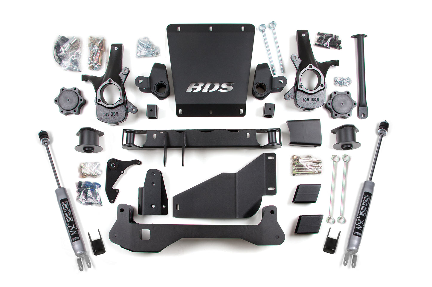 BDS SUSPENSION 4 Inch Lift Kit - Chevy/GMC Avalanche- Surburban- Tahoe- Or Yukon 1500 (00-06) 4WD BDS1815H