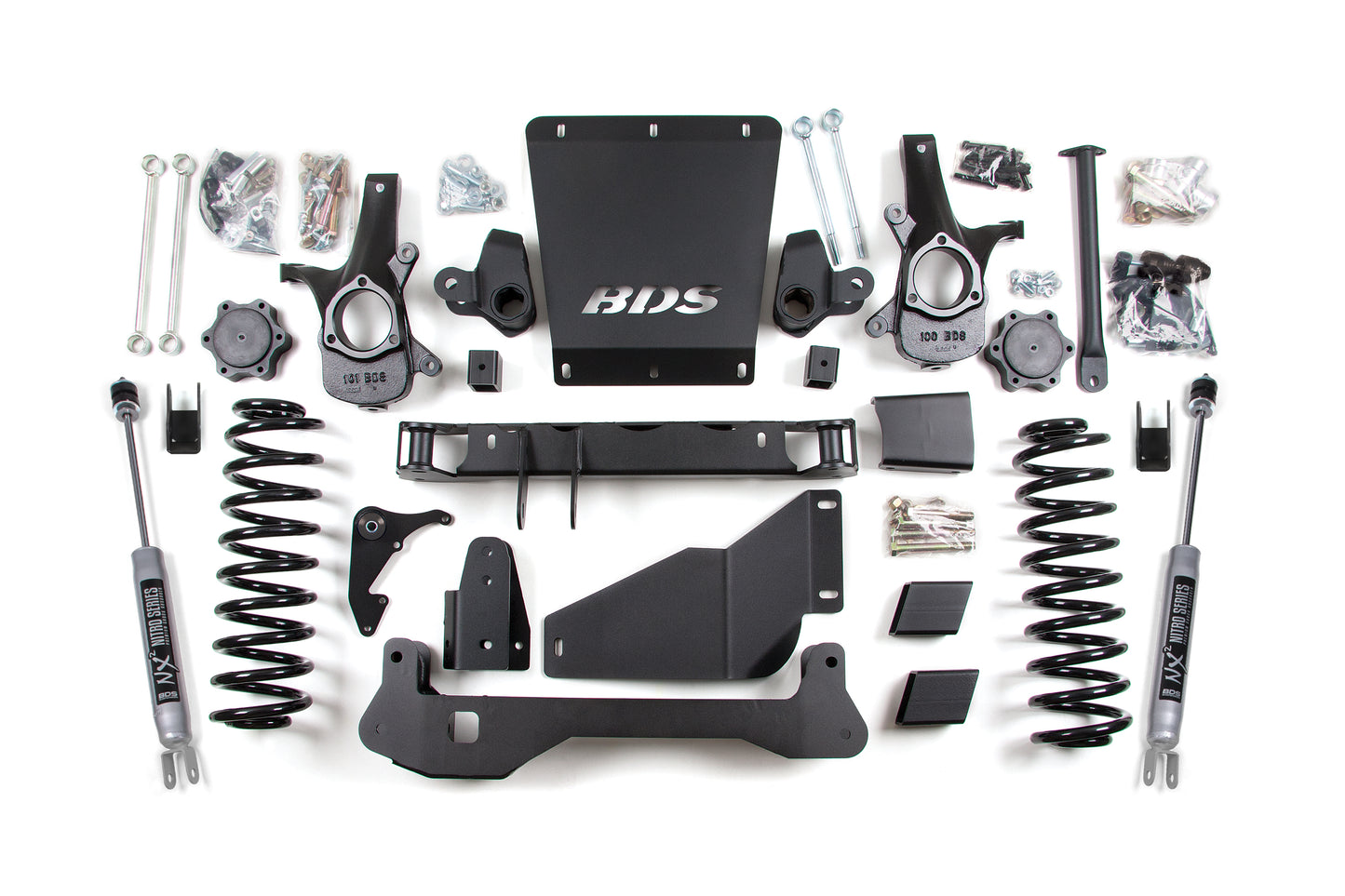 BDS SUSPENSION 6 Inch Lift Kit - Chevy/GMC Avalanche- Surburban- Tahoe- Or Yukon 1500 (00-06) 4WD BDS1816H