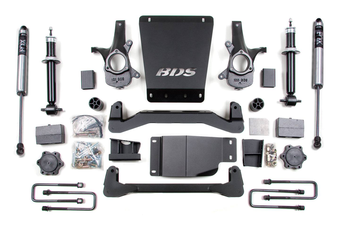 BDS SUSPENSION 6 Inch Lift Kit - Chevy Silverado Or GMC Sierra 1500 (07-13) 4WD BDS176FS