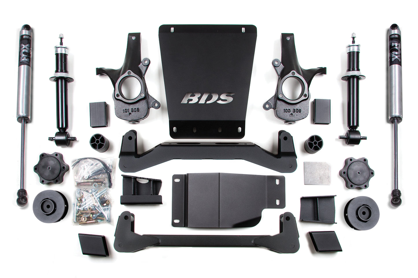 BDS SUSPENSION 4 Inch Lift Kit - Chevy/GMC Avalanche- Surburban- Tahoe- Or Yukon 1500 (07-14) 4WD BDS900FS