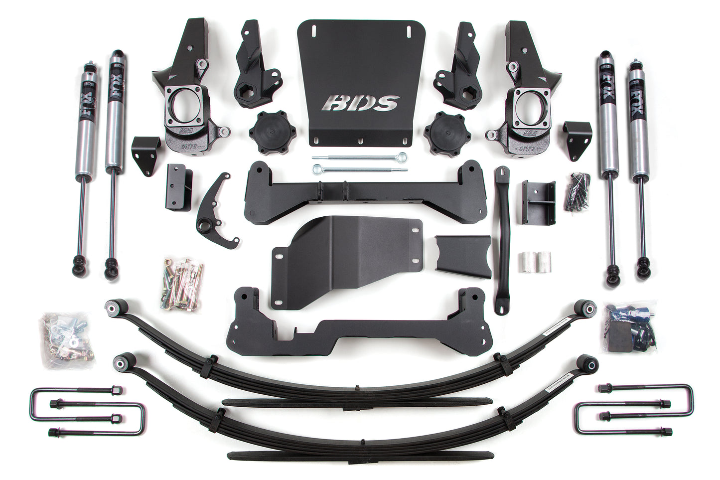 BDS SUSPENSION 7 Inch Lift Kit - Chevy Silverado Or GMC Sierra 2500HD/3500 (01-10) 4WD BDS190FS