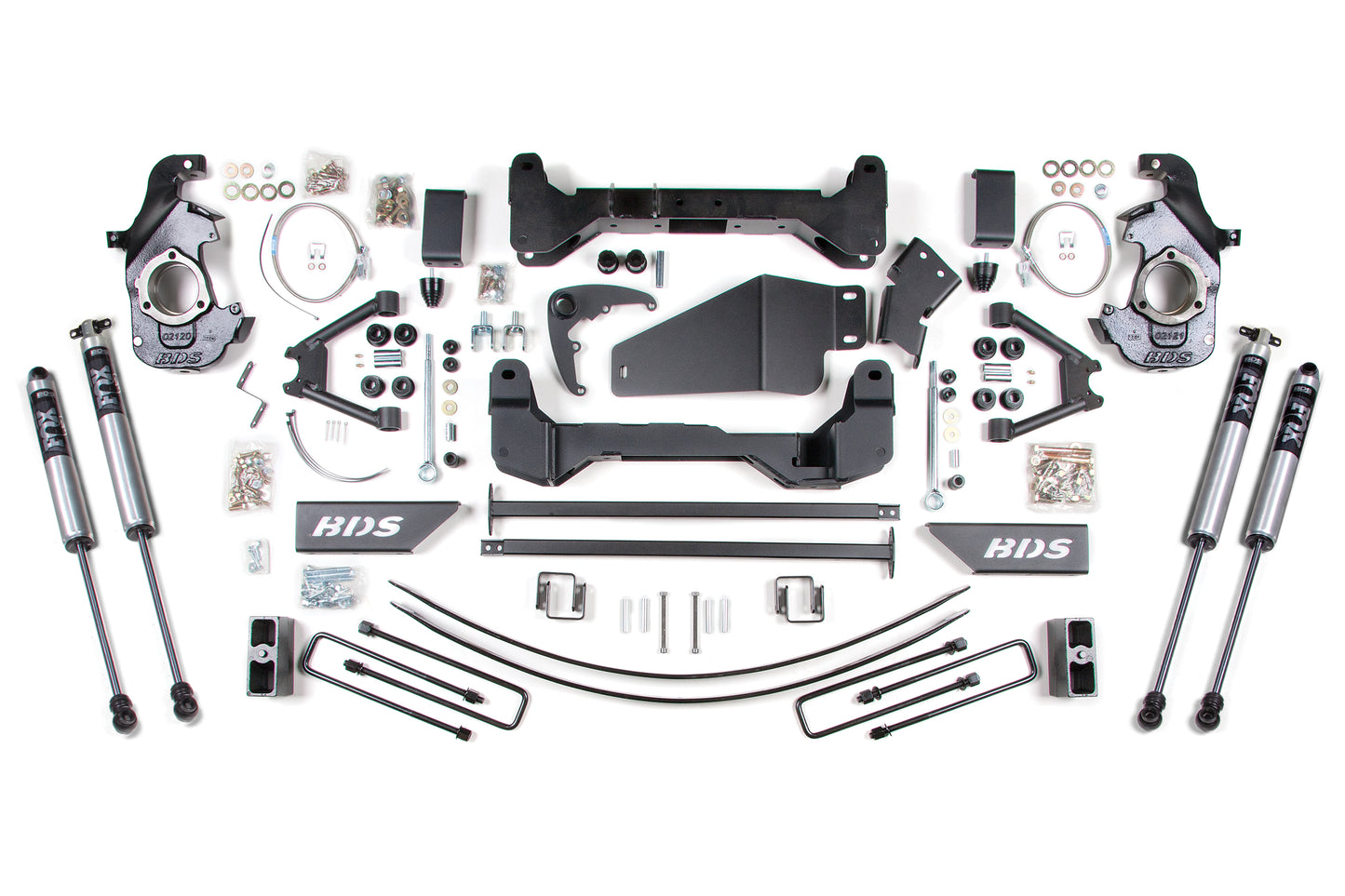 BDS SUSPENSION 6 Inch Lift Kit - Chevy/GMC 1500/2500 6 Lug (88-98) 4WD BDS193FS
