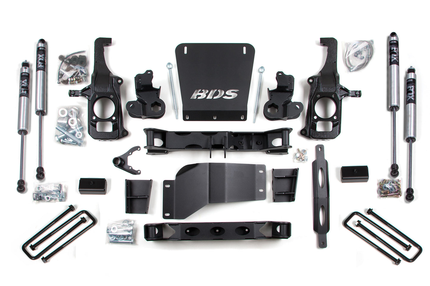 BDS SUSPENSION 6.5 Inch Lift Kit - Chevy Silverado Or GMC Sierra 2500HD/3500 (11-19) 2/4WD BDS199FS