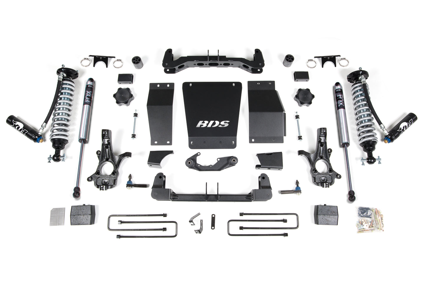 BDS SUSPENSION 6 Inch Lift Kit - FOX 2.5 Coil-Over - Chevy Silverado Or GMC Sierra 1500 (14-18) 4WD BDS710FDSC