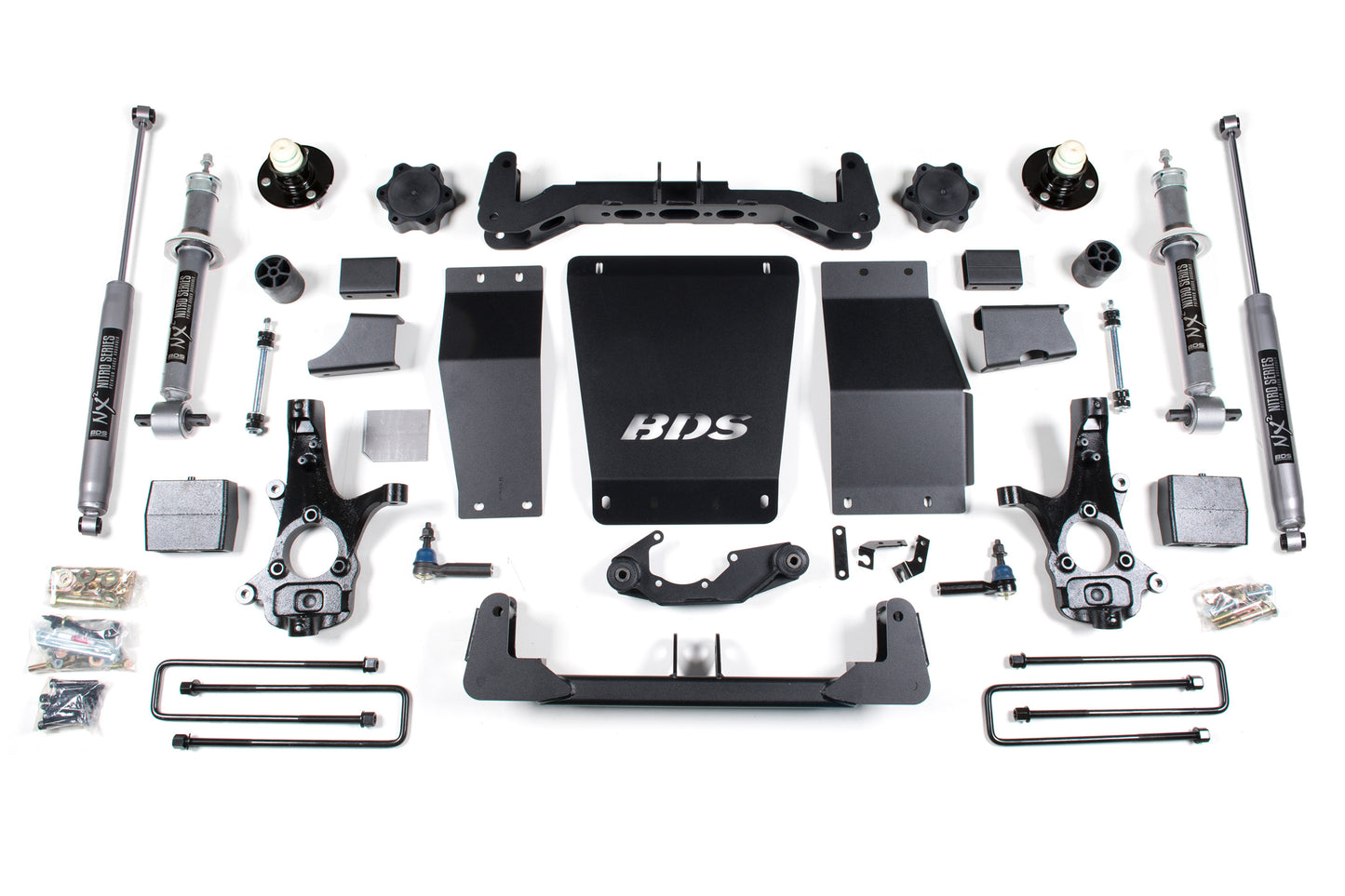 BDS SUSPENSION 6 Inch Lift Kit - Chevy Silverado Or GMC Sierra 1500 (14-18) 4WD BDS710H