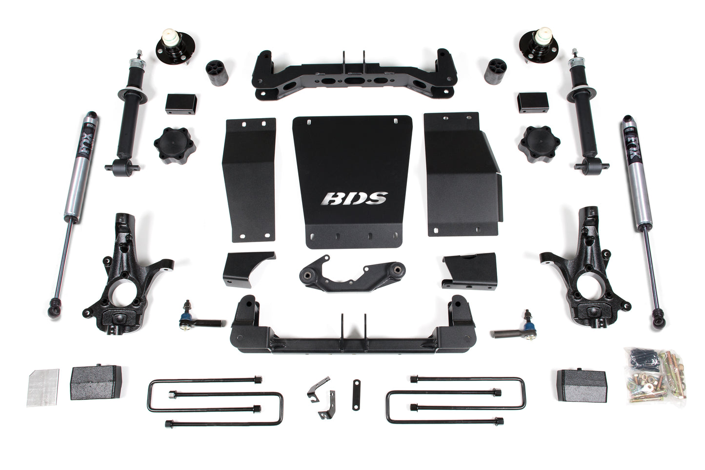 BDS SUSPENSION 4 Inch Lift Kit - Chevy Silverado Or GMC Sierra 1500 (14-18) 4WD BDS712FS