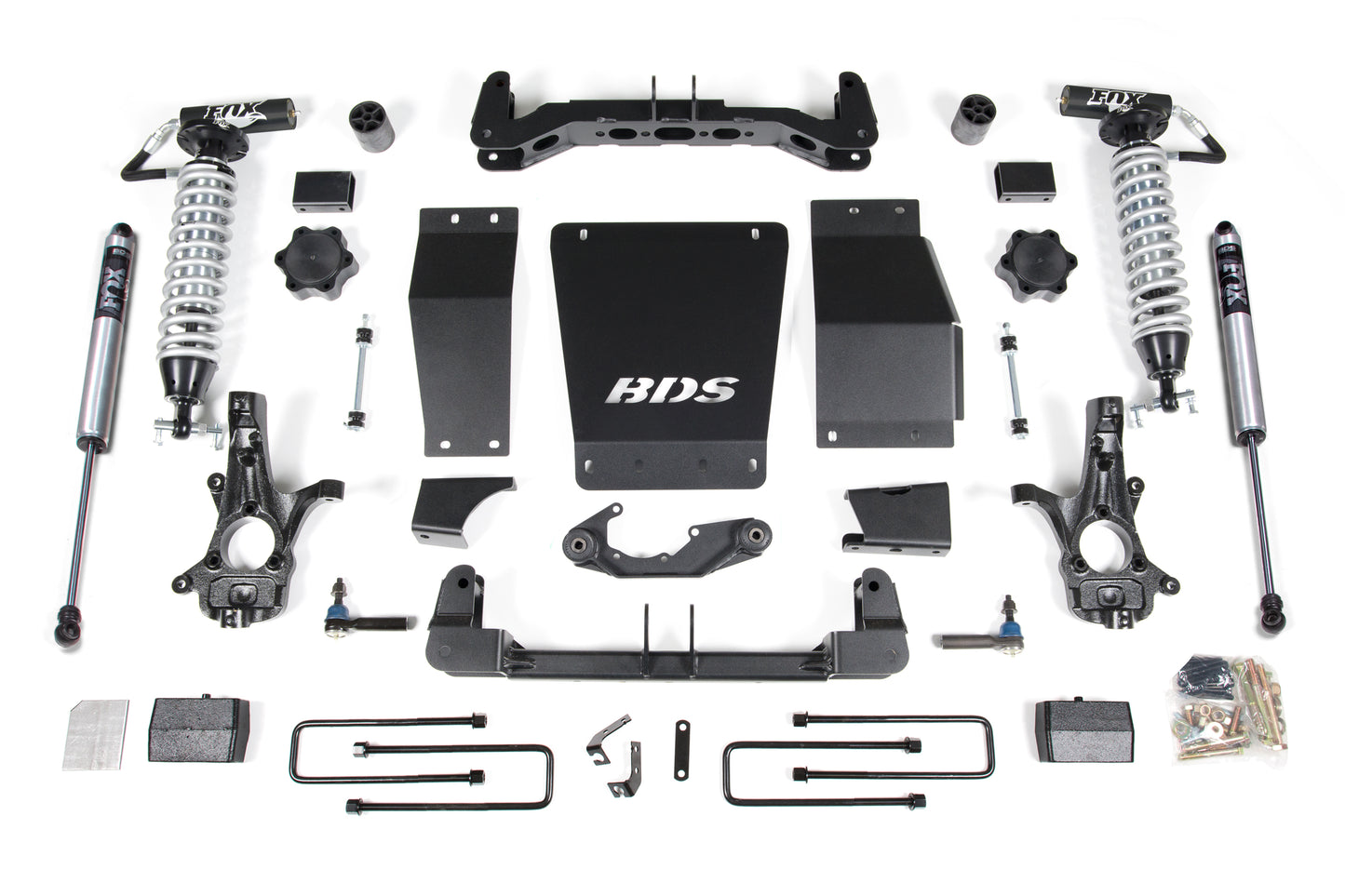 BDS SUSPENSION 4 Inch Lift Kit - FOX 2.5 Coil-Over - Chevy Silverado Or GMC Sierra 1500 (14-18) 4WD BDS712F