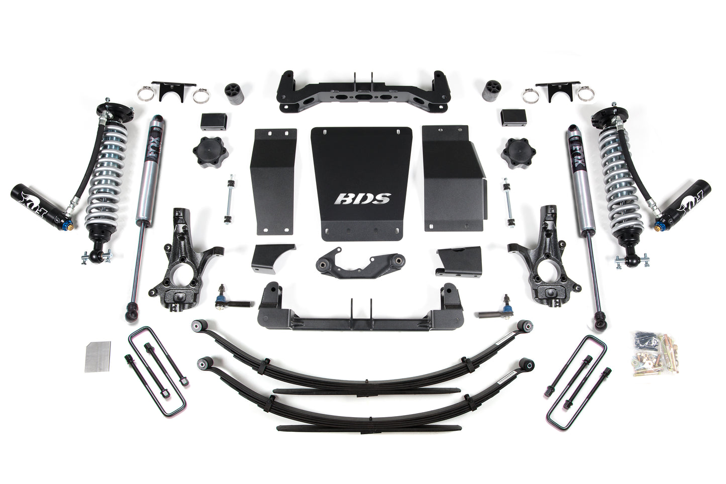 BDS SUSPENSION 4 Inch Lift Kit - FOX 2.5 Coil-Over - Chevy Silverado Or GMC Sierra 1500 (14-18) 4WD BDS716FDSC