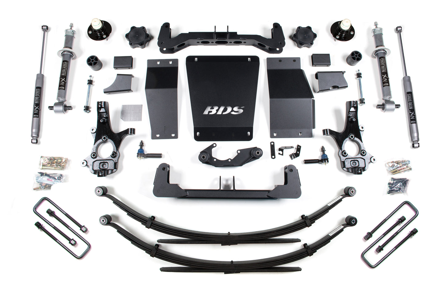 BDS SUSPENSION 6 Inch Lift Kit - Chevy Silverado Or GMC Sierra 1500 (14-18) 4WD BDS718H