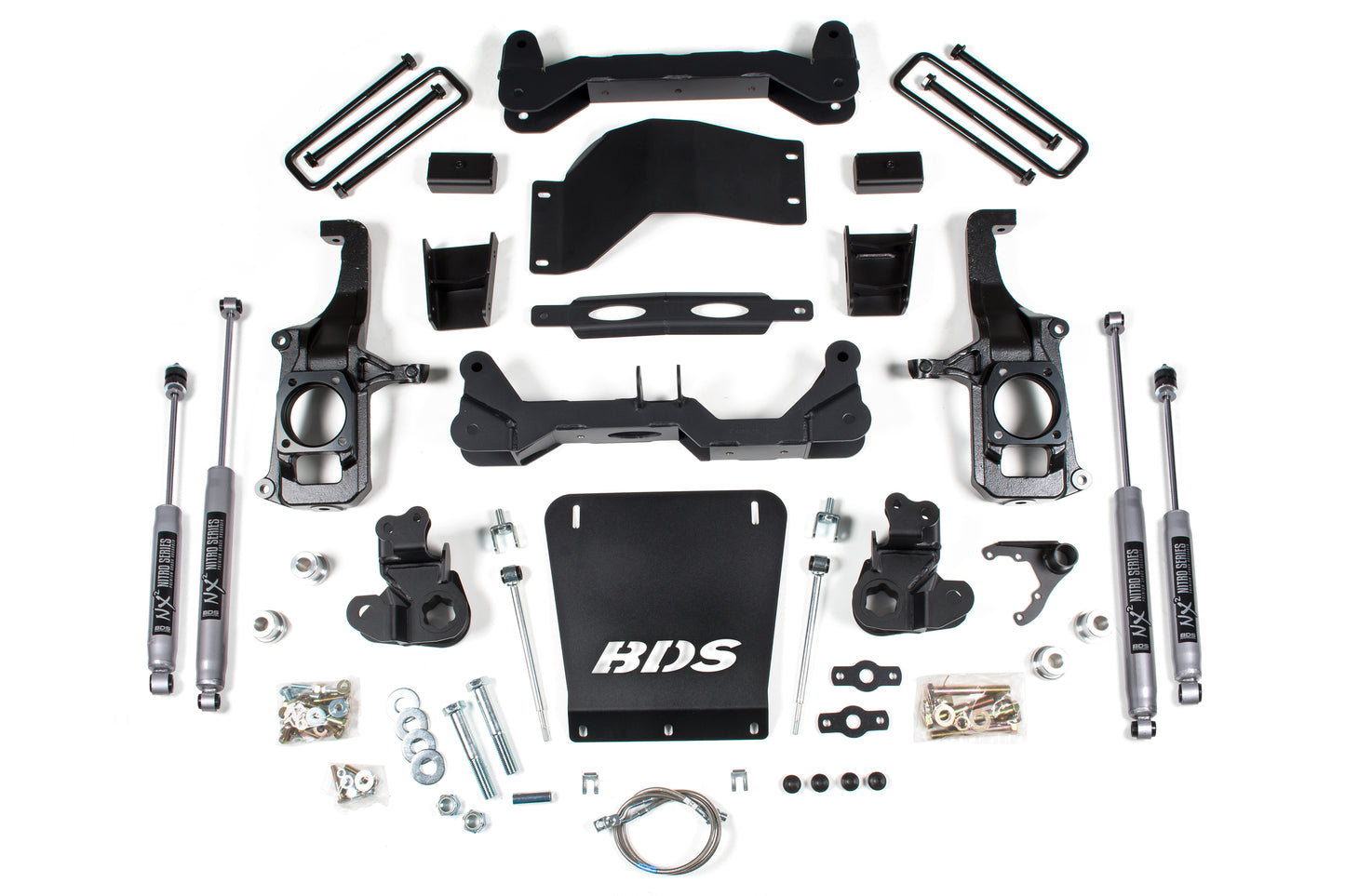 BDS SUSPENSION 4.5 Inch Lift Kit - Chevy Silverado Or GMC Sierra 2500HD/3500HD (11-19) BDS1820H