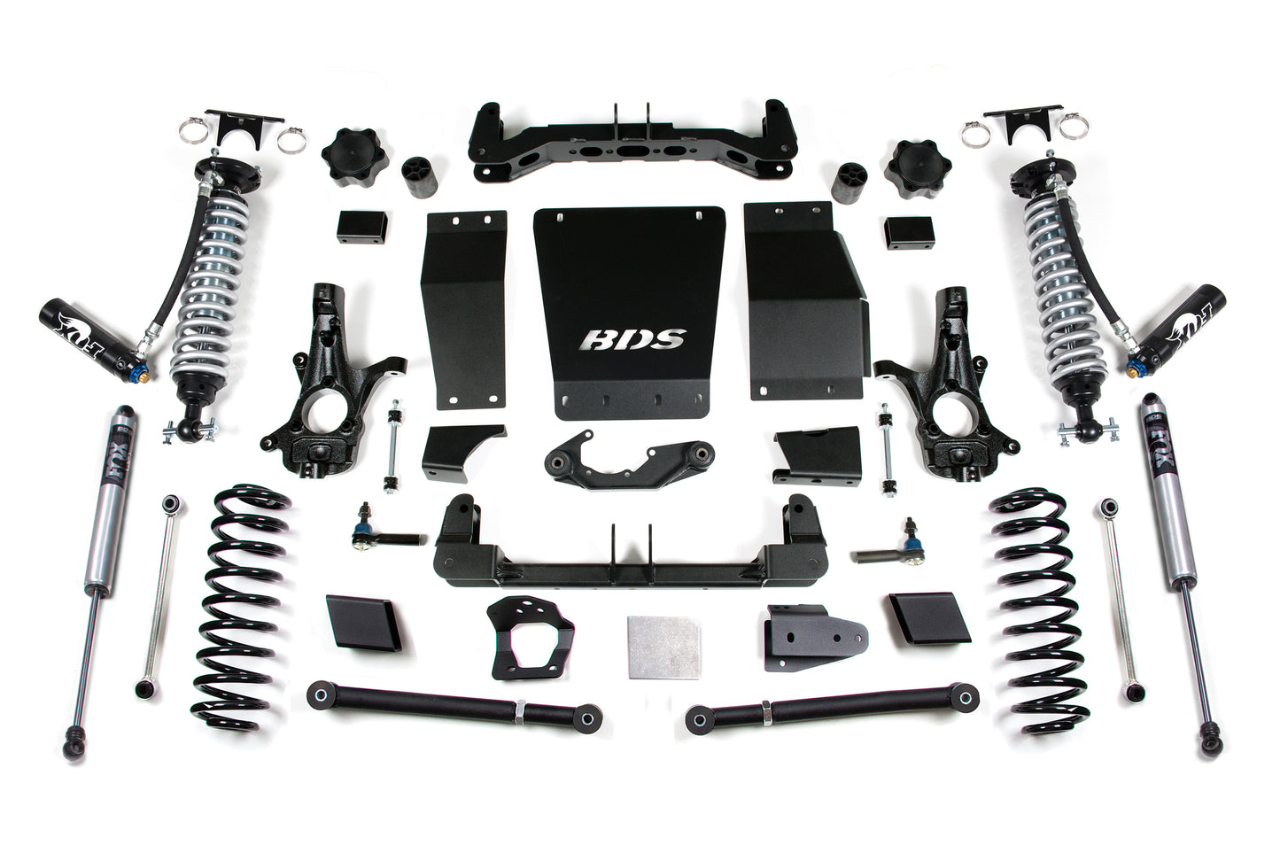 BDS SUSPENSION 6 Inch Lift Kit - FOX 2.5 Coil-Over - Chevy/GMC Suburban- Tahoe- Yukon/XL 1500 (15-19) 4WD BDS732F