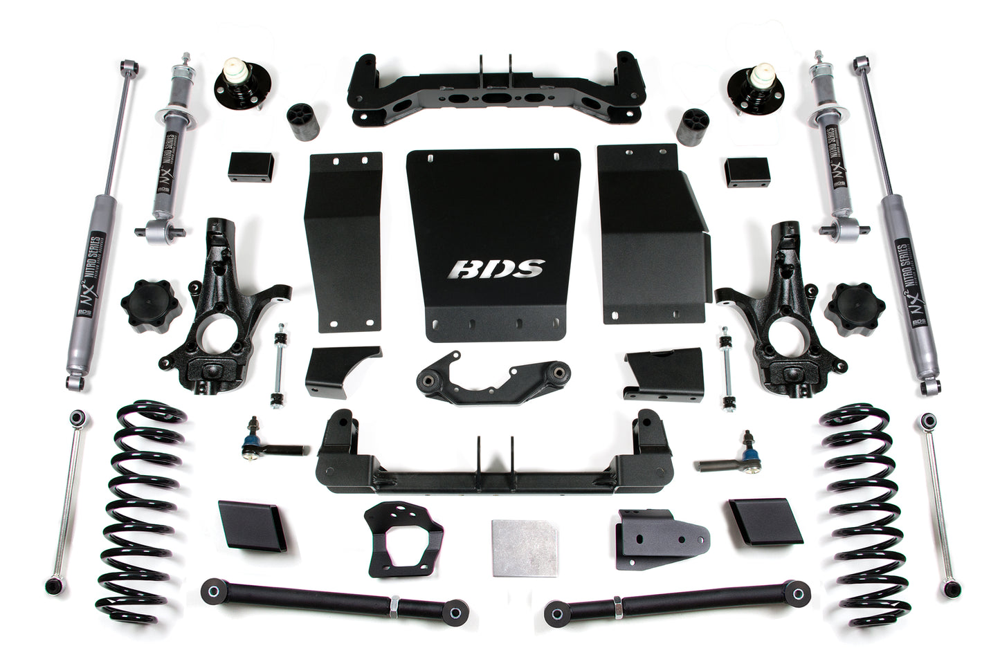 BDS SUSPENSION 6 Inch Lift Kit - Chevy/GMC Suburban- Tahoe- Yukon/XL 1500 (15-19) 4WD BDS731H