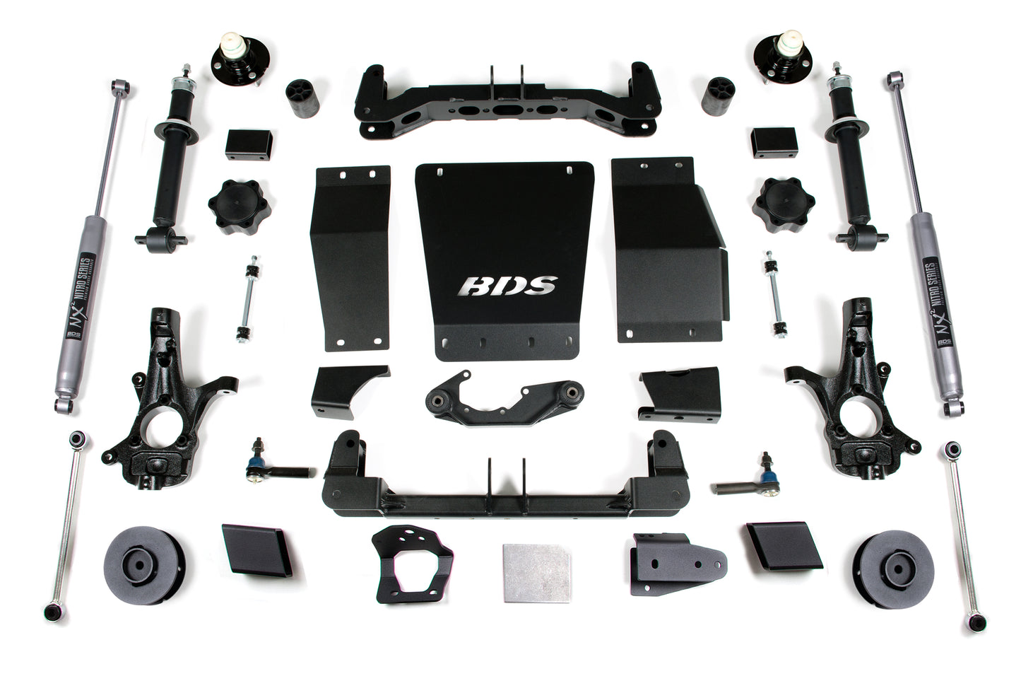 BDS SUSPENSION 4 Inch Lift Kit - Chevy/GMC Suburban- Tahoe- Yukon/XL 1500 (15-19) 4WD BDS734H