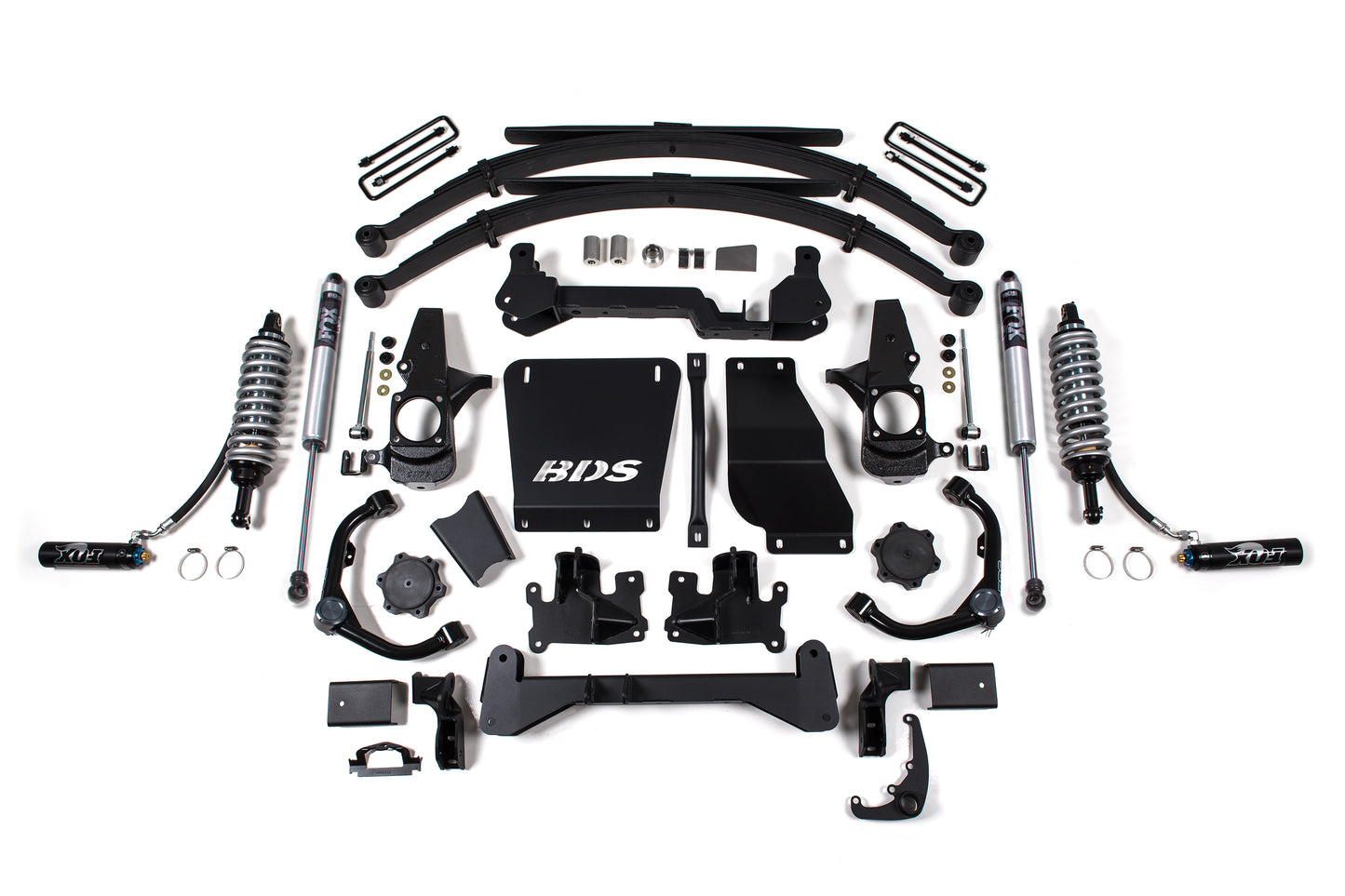 BDS SUSPENSION 6.5 Inch Lift Kit - FOX 2.5 Coil-Over Conversion - Chevy Silverado Or GMC Sierra 2500HD/3500HD (01-10) - Diesel BDS739FDSC