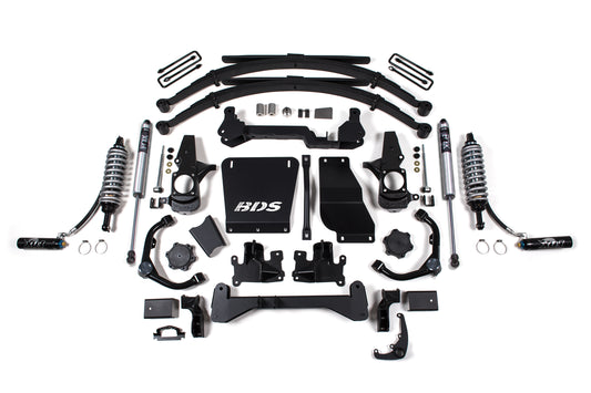 6.5 Inch Lift Kit - FOX 2.5 Coil-Over Conversion - Chevy Silverado Or GMC Sierra 2500HD/3500HD (01-10) - Diesel