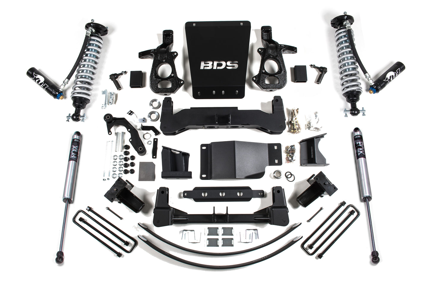 BDS SUSPENSION 8 Inch Lift Kit - FOX 2.5 Coil-Over DSC - Chevy Silverado Or GMC Sierra 1500 (14-18) 4WD BDS744FDSC