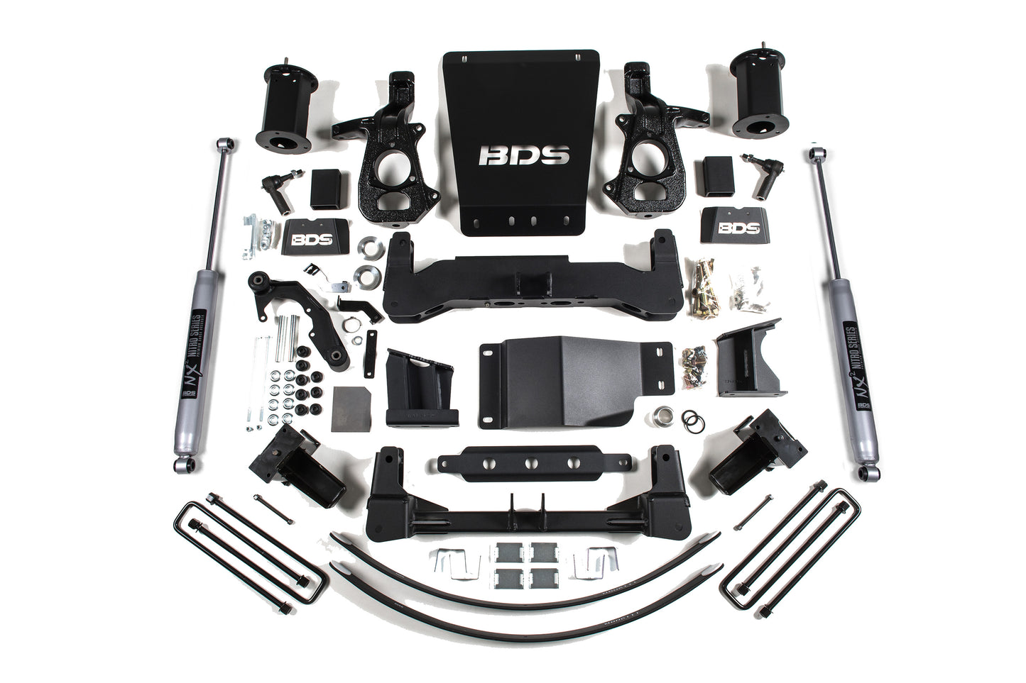 BDS SUSPENSION 8 Inch Lift Kit - Chevy Silverado Or GMC Sierra 1500 (14-18) 4WD BDS743H