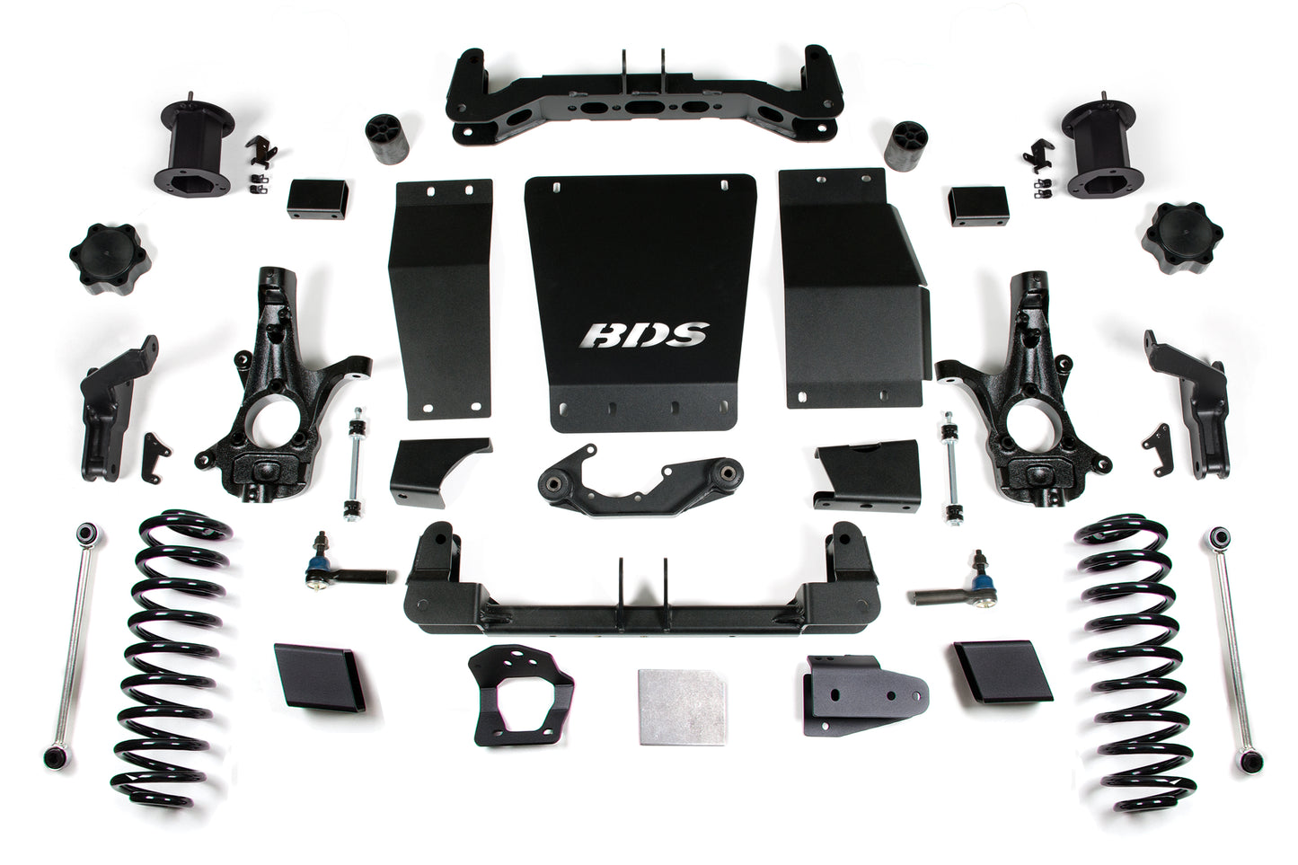 BDS SUSPENSION 6 Inch Lift Kit - Chevy/GMC Suburban- Tahoe- Yukon/XL 1500 (15-19) 4WD - Magneride Equipped BDS752H